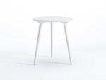 Mid Century Modern End Table - White/Castahno/Oak