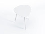 Mid Century Modern End Table - White/Castahno/Oak