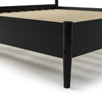 Mid Century Platform Bed / 2 Sizes / 3 Color Finishes
