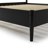 Mid Century Platform Bed / 2 Sizes / 3 Color Finishes