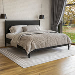 Mid Century Platform Bed / 2 Sizes / 3 Color Finishes