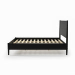 Mid Century Platform Bed / 2 Sizes / 3 Color Finishes