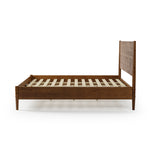 Mid Century Platform Bed / 2 Sizes / 3 Color Finishes