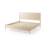 Mid Century Platform Bed / 2 Sizes / 3 Color Finishes