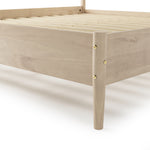 Mid Century Platform Bed / 2 Sizes / 3 Color Finishes