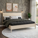 Mid Century Platform Bed / 2 Sizes / 3 Color Finishes