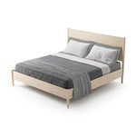 Mid Century Platform Bed / 2 Sizes / 3 Color Finishes