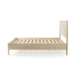 Mid Century Platform Bed / 2 Sizes / 3 Color Finishes