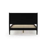 Mid Century Platform Bed / 2 Sizes / 3 Color Finishes