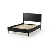 Mid Century Platform Bed / 2 Sizes / 3 Color Finishes