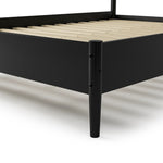 Mid Century Platform Bed / 2 Sizes / 3 Color Finishes