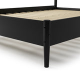 Mid Century Platform Bed / 2 Sizes / 3 Color Finishes