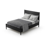 Mid Century Platform Bed / 2 Sizes / 3 Color Finishes