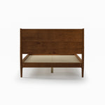 Mid Century Platform Bed / 2 Sizes / 3 Color Finishes
