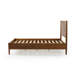 Mid Century Platform Bed / 2 Sizes / 3 Color Finishes