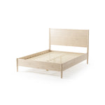 Mid Century Platform Bed / 2 Sizes / 3 Color Finishes