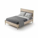 Mid Century Platform Bed / 2 Sizes / 3 Color Finishes