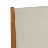 Mid-Century Upholstered Bed - Queen Size / Three Color Options