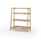 Mid Century Open Shelving Unit- 3 Color Options