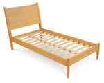 Mid-Century Panel Bed - 3 Color Options/4 Size Options