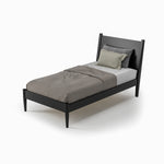 Cama con panel Mid-Century - 3 opciones de color/4 opciones de tamaño