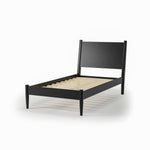 Cama con panel Mid-Century - 3 opciones de color/4 opciones de tamaño