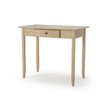 Shaker Writing Desk with One Drawer  - 2 Color Options