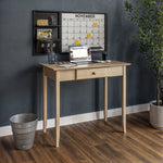 Shaker Writing Desk with One Drawer  - 2 Color Options