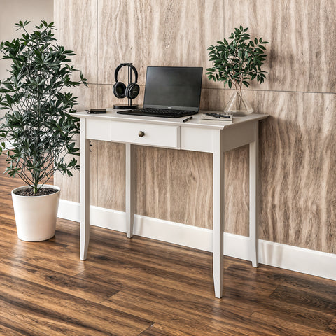 Shaker Writing Desk with One Drawer  - 2 Color Options
