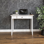 Shaker Writing Desk with One Drawer  - 2 Color Options
