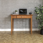 Shaker Writing Desk with One Drawer  - 2 Color Options