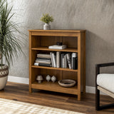 Classic Shaker Style Bookcase - 3 Sizes / 3 Color Finishes