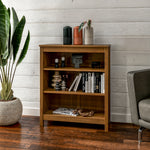 Classic Shaker Style Bookcase - 3 Sizes / 3 Color Finishes