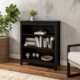 Classic Shaker Style Bookcase - 3 Sizes / 3 Color Finishes