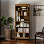 Classic Shaker Style Bookcase - 3 Sizes / 3 Color Finishes