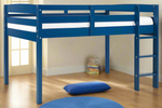 Tribeca Full Size Junior Loft Bed - Blue Finish - T1306F