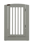 Ruffluv Panel de puerta para mascotas con extensor individual con puerta - 4 opciones de color/2 opciones de tamaño