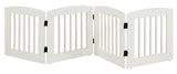 Ruffluv 4 Panel Expansion Pet Gate - 4 Color Options/2 Size Options