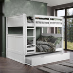 Camaflexi Full sobre Full Bunk Bed - Cabecero de panel - 2 opciones de color