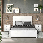 Hampton Solid Wood Bed - 2 Sizes / 3 Finishes