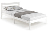 Mid-Century Twin Size Platform Bed - 2 Color Options