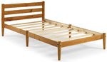 Mid-Century Twin Size Platform Bed - 2 Color Options