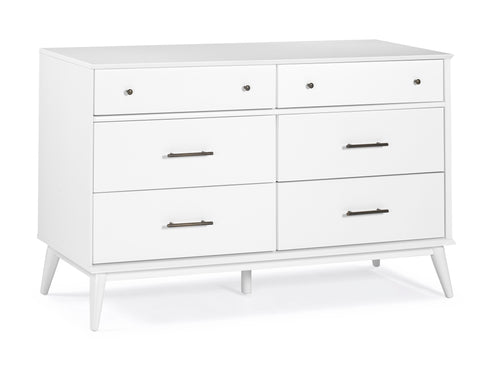 Mid-Century Six Drawer Dresser Mid-Century Six Drawer Dresser