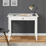 Shaker Writing Desk with One Drawer  - 2 Color Options
