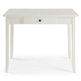 Shaker Vanity Table with One Drawer - White Finish