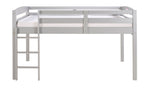 Tribeca Full Size Junior Loft Bed - Grey Finish - T1304F