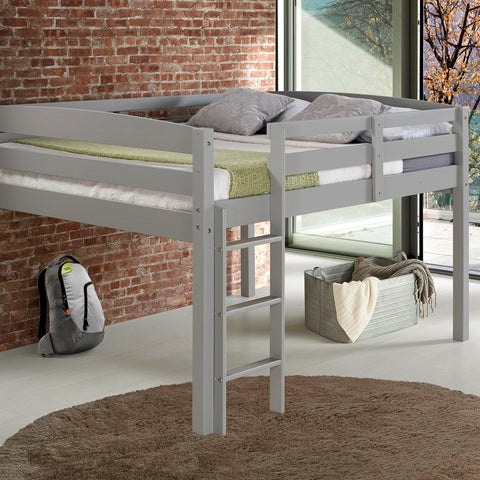 Tribeca Full Size Junior Loft Bed - Grey Finish - T1304F