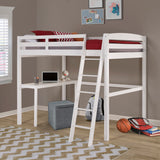 Tribeca Twin Size High Loft Bed - 3 Color Options